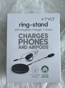TYLT 15W MagSafe Ring Stand - Black - Picture 1 of 2