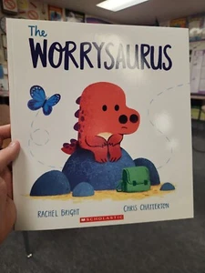 The Worrysaurus by Rachel Bright (new, paperback kids Picture Book) - Picture 1 of 2
