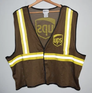Chaleco reflectante uniforme UPS de colección ayudante de temporada XL/2XL - Imagen 1 de 6