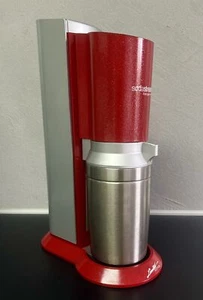 SodaStream Crystal 2.0 rot silber Edelstahl LIMITED EDITION Wassersprudler - Bild 1 von 8