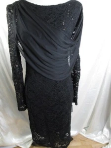 ONYX NIGHT BLACK DRESS SIZE 8 - Picture 1 of 6