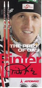 Fritz PINTER - Austria, bronce Mundial de biatlón 2005, ¡autógrafo original! - Imagen 1 de 1