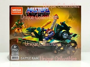 Mega Construx Masters of the Universe Battle Ram Tri-Klops Mekaneck Brand New - Picture 1 of 14
