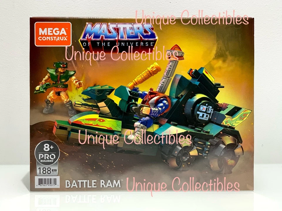 Mega Construx Masters of the Universe Battle Ram Tri-Klops Mekaneck Brand New - Image 1 of 4
