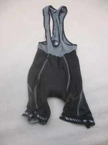 DESCENTE Size M Mens Black Mesh Inner Pad Compression Cycling Bib Shorts 634 - Picture 1 of 9
