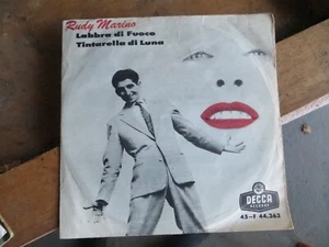 RUDY MARINO LABBRA DI FUOCO SINGLE RECORD - Picture 1 of 2
