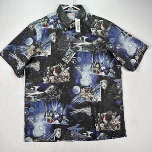 REYN SPOONER Marvel Guardians of the Galaxy Men's Short Sleeve Shirt Large NWT - Picture 1 of 10