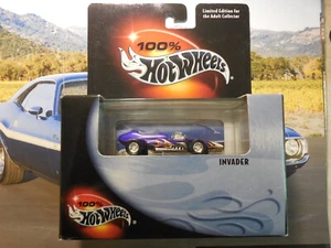 Hot Wheels 100% Caja Negra Púrpura Invasor ROADSTER RAT ROD PONTIAC JAGUAR SH GRATIS - Imagen 1 de 4