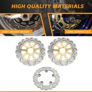 For Aprilia RSV 1000 Mille RSV 1000 R Tuono / Factory Front Rear Brake Discs - Bild 1 von 15