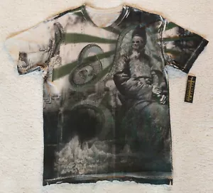 Camiseta Affliction ROYALTY ""SERPENT EMPEROR"" 3XL NUEVA CON ETIQUETAS CRÁNEO - Imagen 1 de 5