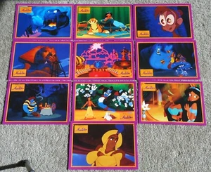 Aladdin German Lobby Cards Red border 8X11 Set of 10 - Picture 1 of 1