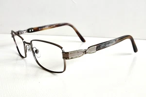 Gafas Versace 1083-B 1013 monturas plateadas brazos de tortuga 52-16-135 - Imagen 1 de 8