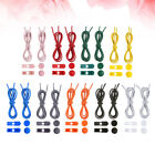  9 Pairs M Child Tieless Shoelaces with Lock Device Kids for Sneakers