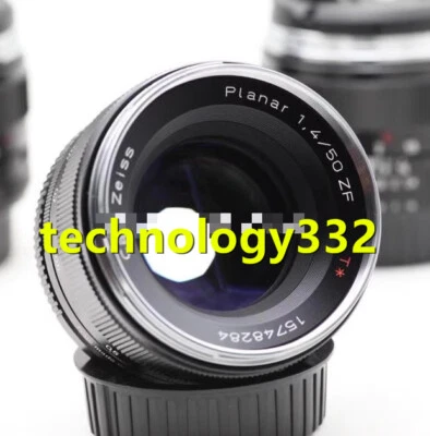 1PC USED Zeiss planar T*50/1.4 Industrial lens #YY - Image 1 of 4