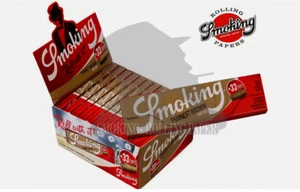 Cartine Smoking Thinest Marrone Lunghe Brown King Size E Filtri in Carta 12 Libr - Picture 1 of 1