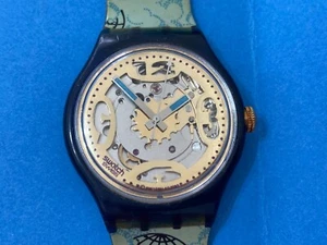 SWATCH AUTOMATICO 1993 - SAN101 - MAPPAMONDO FUNZIONANTE. - Picture 1 of 10
