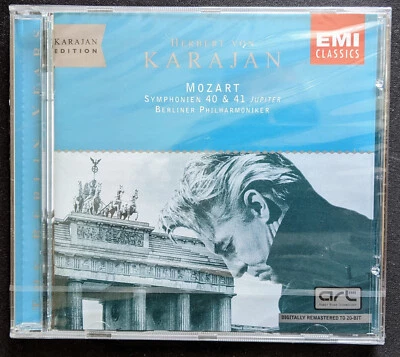 Mozart Symphonien 40 & 41 Jupiter Berliner Philharmoniker Karajan neu versiegelt - Bild 1 von 2