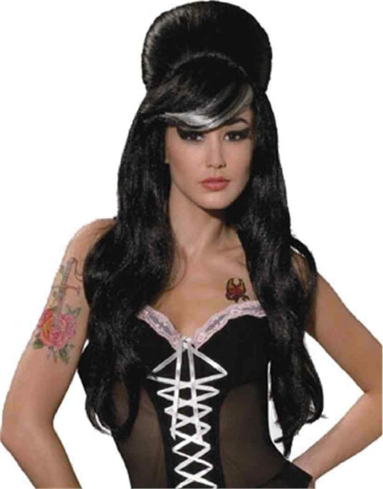Betty Blues Wig Retro Rock Amy Winehouse Fancy Dress Halloween Costume Accessory - Image 1 of 1