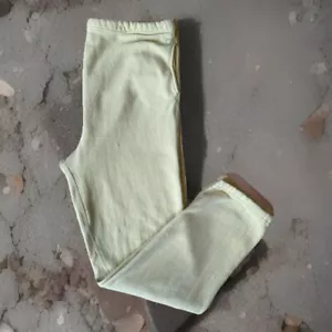 Vintage Champion Reverse Weave Sweatpants Large Yellow 90s Made in USA New York - Picture 1 of 8