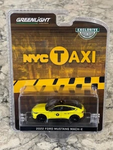 Greenlight 2022 Ford Mustang Mach-E NYC Taxi 1/64 - Picture 1 of 1