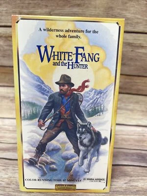 White Fang And The Hunter  1991 VHS VCR Video Tape Used Movie StarMaker - Image 1 of 4