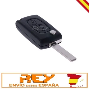 Funda Llave Coche Carcasa Reemplazo Compatible Peugeot y Citroen m154 - Imagen 1 de 6