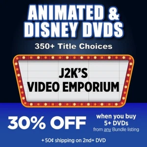 ANIMATED & DISNEY DVDS (Listing 1 of 2) **BUNDLE & SHIPPING DISCOUNTS** - Picture 1 of 141