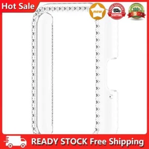 PC Diamond Inlaid Case Half Cover Case for Samsung Galaxy Fit 3 SM-R390 (White) - Photo 1/9