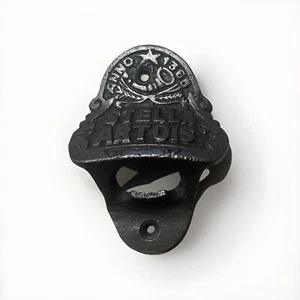 Cast Iron Vintage Retro Stella Artois Wall Mountable Bottle Top Opener - Picture 1 of 3