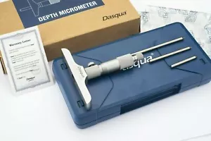 0-75MM DEPTH GAUGE MICROMETER METRIC PRECISION MADE BY DASQUA 4611-8115 - Picture 1 of 1