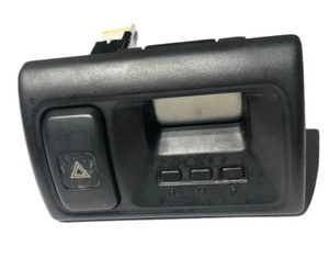 HONDA ACCORD FRONT CENTER DASH DIGITAL LED CLOCK HAZARD BUTTON SWITCH 1998-2000 - Picture 1 of 2