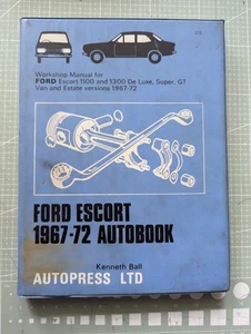 Ford Escort MK1 1.1 & 1.3 (1967-1972) Workshop Manual - Picture 1 of 7