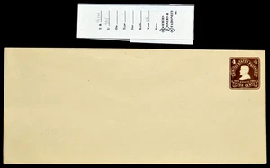 1903 US Sc. #U391 stamped envelope, 4 cent mint entire, very good shape - Picture 1 of 1