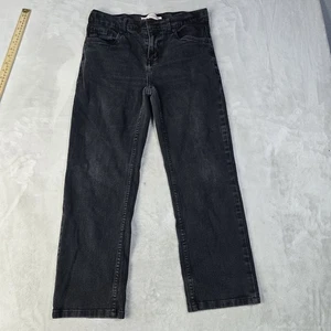 Levis 514 Performance Straight Jeans Womens 18 Reg (actual 30x26) Black  - Picture 1 of 10
