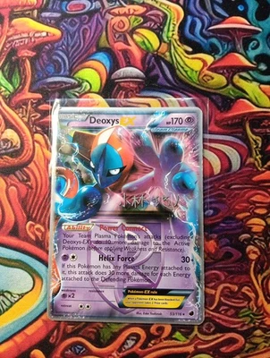 Pokémon TCG - Deoxys EX - 53/116 - Ultra Rare - Plasma Freeze MP - Image 1 of 2