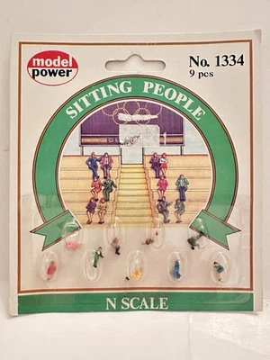 Model Power N Scale Tourists People #1349 NIP - Image 1 of 2