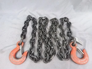 3/8" x 10' Lift Alloy 800 Chain System Sling Chain Lift 7100 LB 12300 LB - Picture 1 of 6
