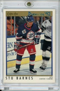 1991-92 O-Pee-Chee Premier #109 Stu Barnes - Picture 1 of 2