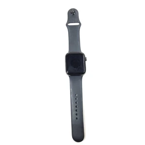 Apple Watch Series 5 44MM A2093 GPS only Aluminum Ceramic Space Gray + S/M Band - Photo 1 sur 8