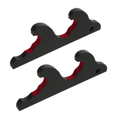  2 Pcs Support Batte De Baseball Organisateur Mural Étagère Murale Pour - Imagen 1 de 4