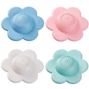 Hair Catcher Silicone Hair Stopper Shower Drain Covers with Suction Cups Suit... - Picture 1 of 7