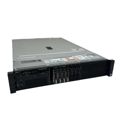 Solo chasis de servidor en rack Dell PowerEdge R730, sin unidades, viene con rieles Foto 1 de 4