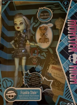 Nuevo Monster High FRANKIE STEIN Boo-Original CREPRODUCCIÓN Muñeca Pliegue En Caja Nuevo en Caja Foto 1 de 4