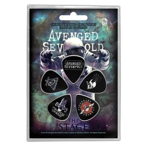 AVENGED SEVENFOLD - Plektrum Set Plectrum Set aus 5 Plektren England - Picture 1 of 1