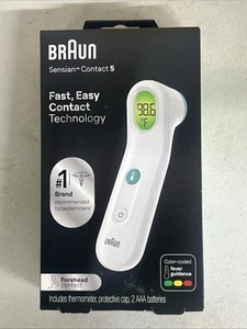 Braun Sensian Contact 5 Fast, Easy Contact Technology Forehead Contact (BFH175) - Picture 1 of 1