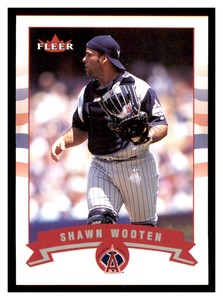 2002 Fleer #137 SHAWN WOOTEN Anaheim Angels ~F3D