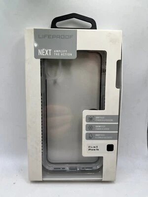 Funda LifeProof Next Series para iPhone X y iPhone Xs (5,8") - Negra Transparente Foto 1 de 3