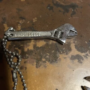 Exc. Vintage Craftsman Tools 30896 Miniature Mini Adjustable Keychain Wrench Fob - Picture 1 of 2