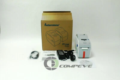 Intermec PC23D Barcode Printer Direct Thermal Width 2.36in PC23DA0100021 - Image 1 of 4