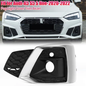 For Audi A5 2020-2022 2023 Left Side Front Bumper Fog Light Cover 8W6807681T3Q7 - Picture 1 of 13